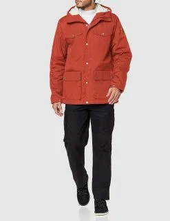 Lapi Retail Fjällräven Greenland Winterjacke M. Herren , Rot , Size L - Gebraucht