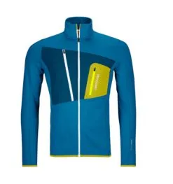 Ortovox Unisex Fleece Grid Jacket M Jacket -Icepeak Geschaft ORTOVOX