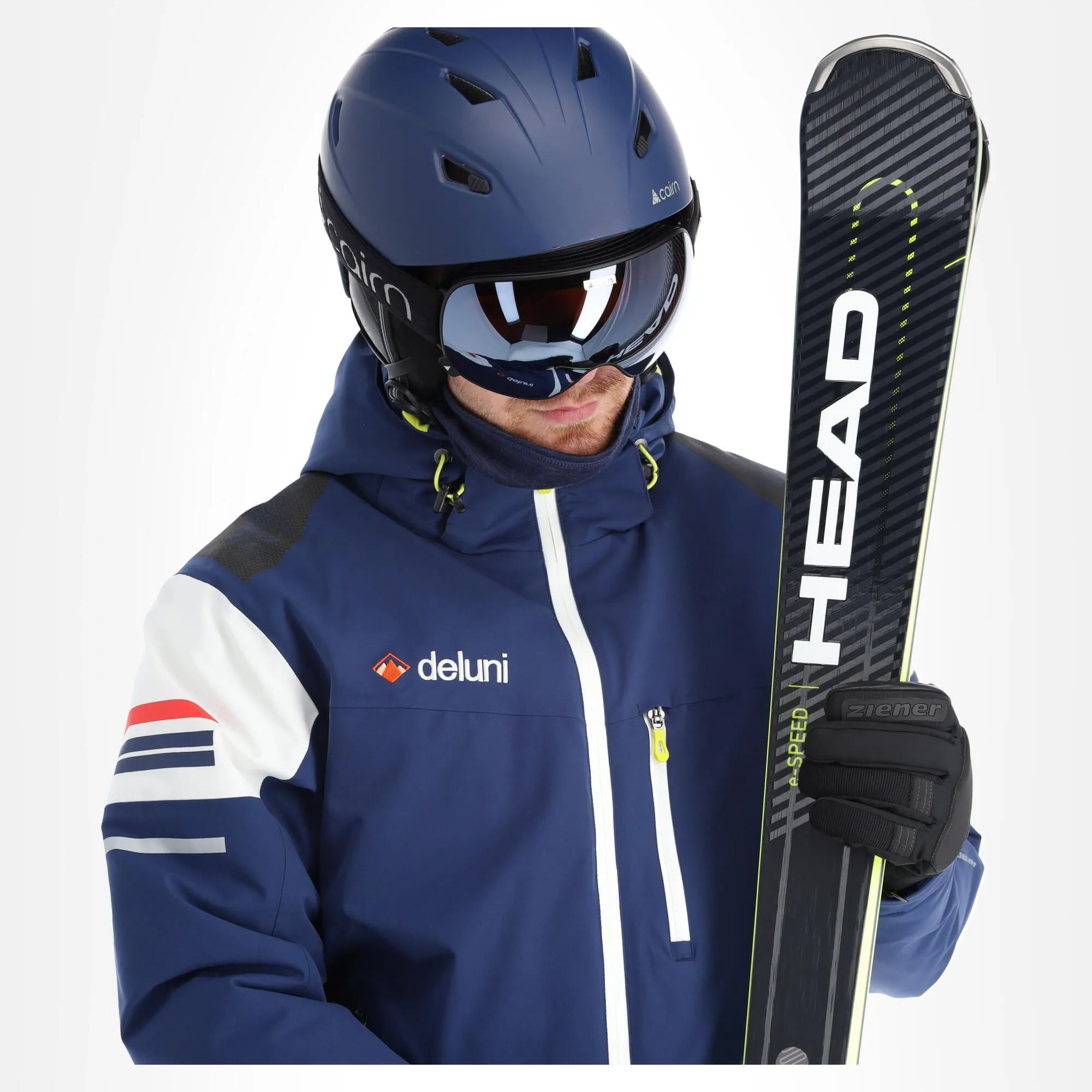 Deluni, Challenger 3 Skijacke Herren Blau 7 Deluni, Challenger 3 Skijacke Herren Blau – Bild 5