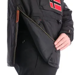 Geographical Norway, Barman Men 068 Bs2 Winter Anorak Herren Schwarz -Icepeak Geschaft aa19geow10a bi 05