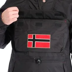 Geographical Norway, Barman Men 068 Bs2 Winter Anorak Herren Schwarz -Icepeak Geschaft aa19geow10a bi 08