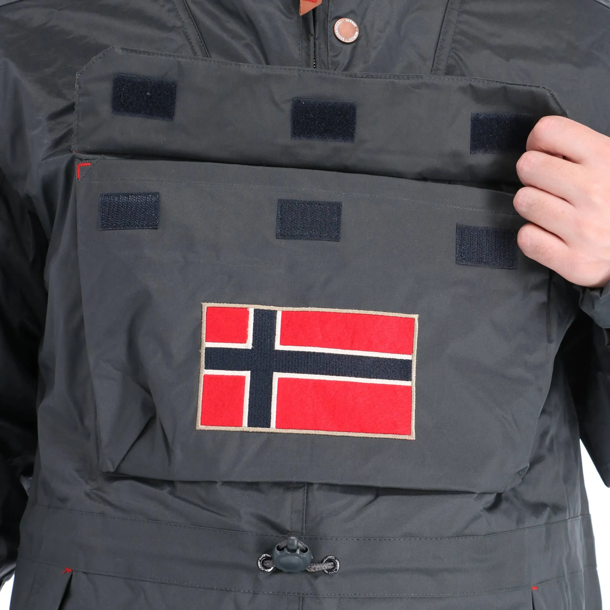 Geographical Norway, Barman Men 068 Bs2 Winter Anorak Herren Dark Grau 10 Geographical Norway, Barman Men 068 Bs2 Winter Anorak Herren Dark Grau – Bild 8