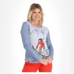 Almgwand, Schnaitstadlalm T-Shirt Damen Light Blau -Icepeak Geschaft almgwand schnaitstadlalm gb t shirt dames light blauw 22almgw108v1 BI 04