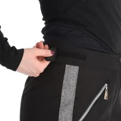 Almgwand, Schusselkopf Skihose Damen Grau, Schwarz -Icepeak Geschaft almgwand schusselkopf ba skibroek gevoerd dames grijs zwart 22almgw102v1 BI 06
