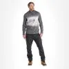 Almgwand, Schwarzkopfalm Pullover Herren Anthracite Grau -Icepeak Geschaft almgwand schwarzkopfalm ga ski pully heren anthracite grijs 22almgw115v1 BI 01