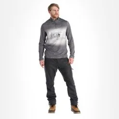 Almgwand, Schwarzkopfalm Pullover Herren Anthracite Grau