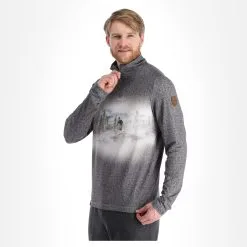 Almgwand, Schwarzkopfalm Pullover Herren Anthracite Grau -Icepeak Geschaft almgwand schwarzkopfalm ga ski pully heren anthracite grijs 22almgw115v1 BI 04