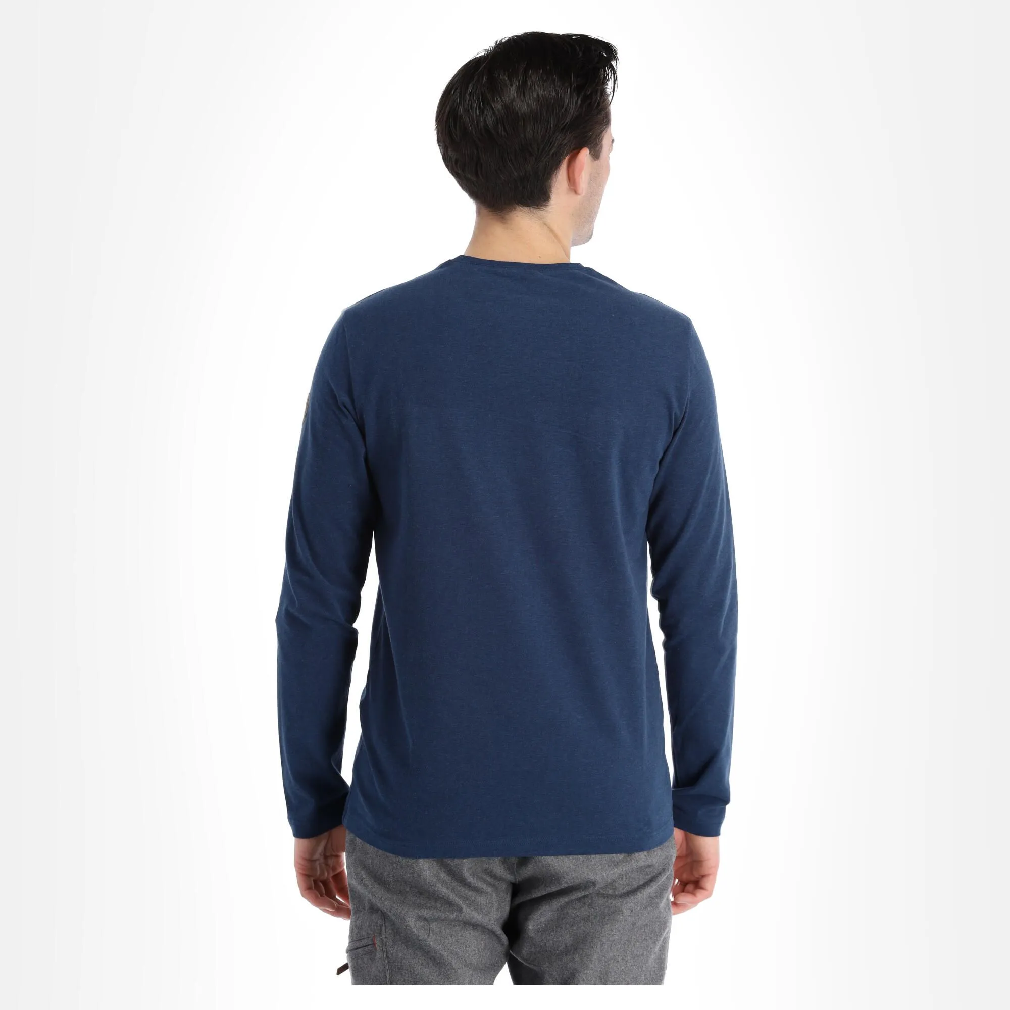 Almgwand, Seegatterlalm T-Shirt Herren Denim Blau 5 Almgwand, Seegatterlalm T-Shirt Herren Denim Blau – Bild 3