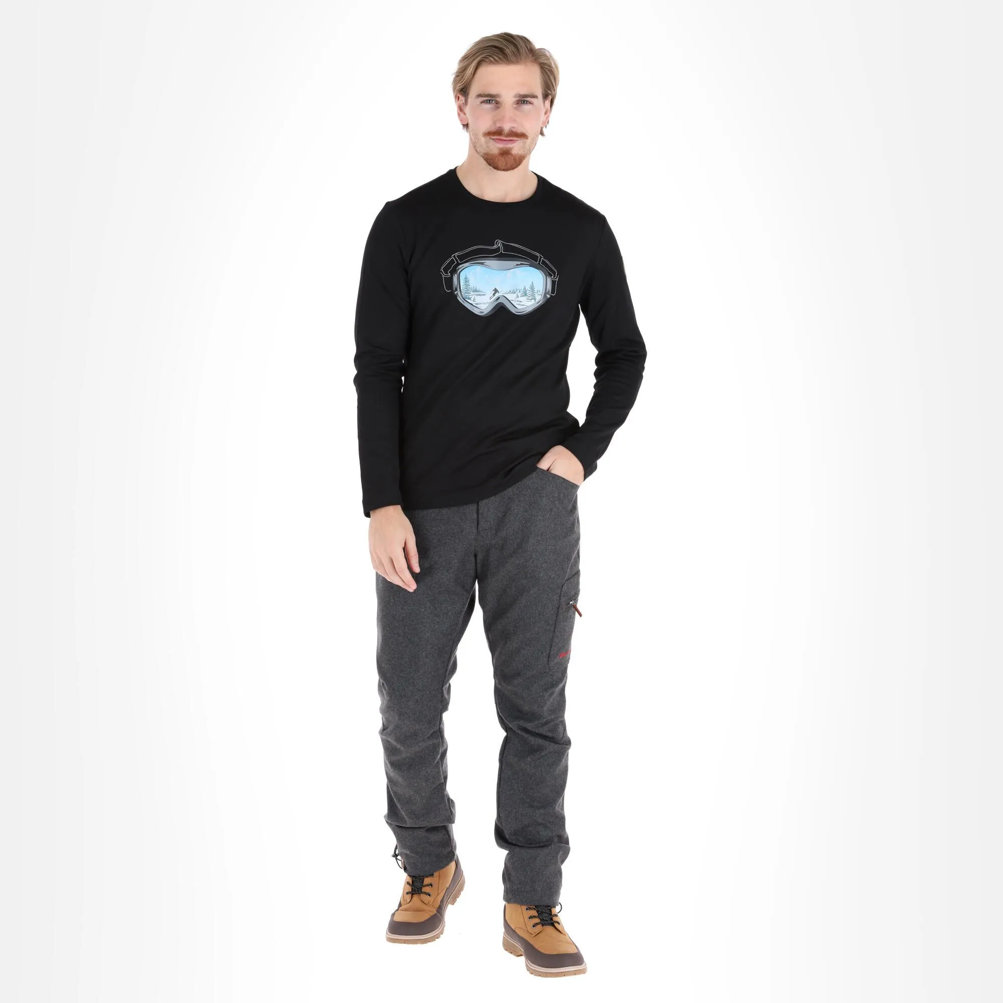 Almgwand, Silbertalalm T-Shirt Herren Schwarz 3 Almgwand, Silbertalalm T-Shirt Herren Schwarz