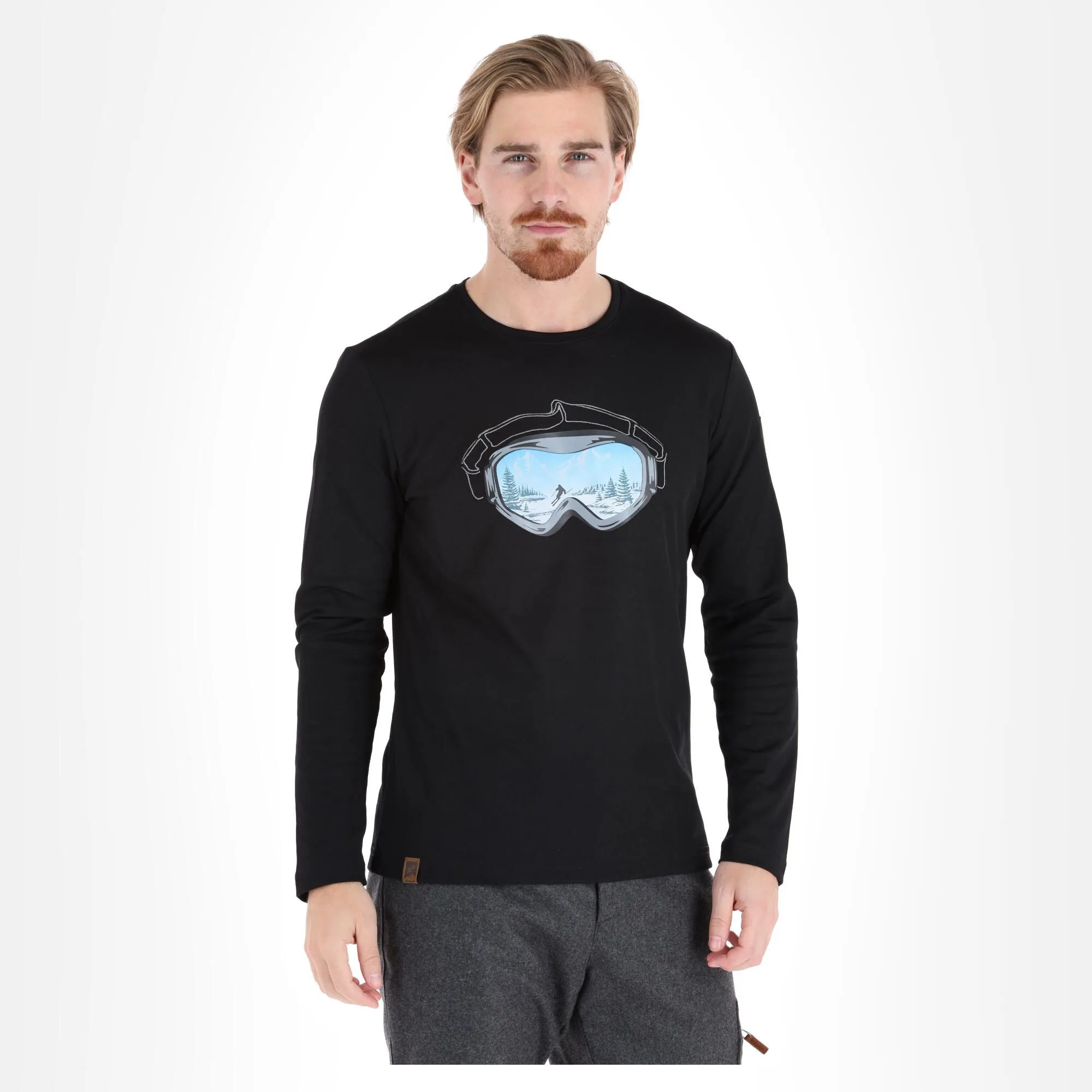 Almgwand, Silbertalalm T-Shirt Herren Schwarz 4 Almgwand, Silbertalalm T-Shirt Herren Schwarz – Bild 2