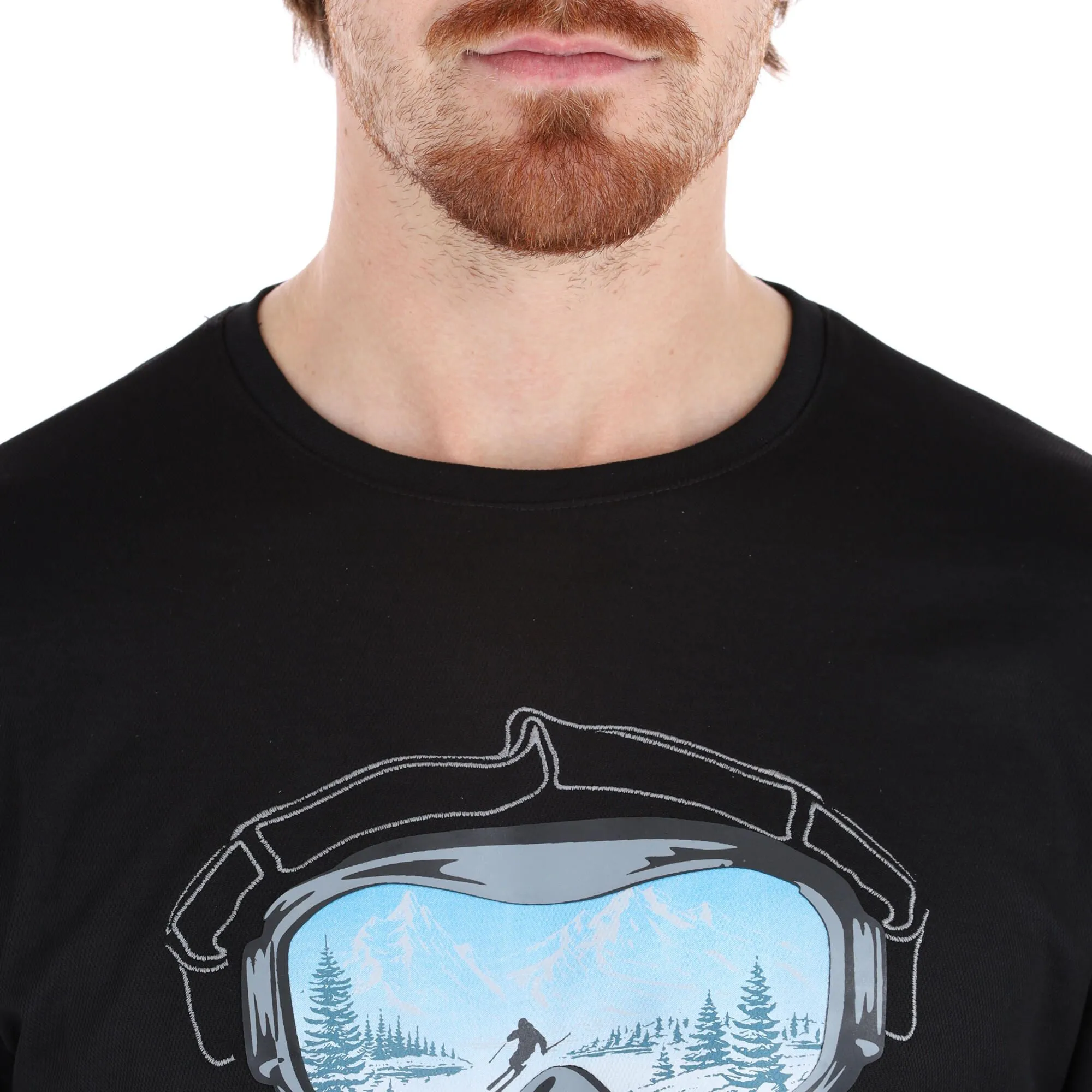 Almgwand, Silbertalalm T-Shirt Herren Schwarz 7 Almgwand, Silbertalalm T-Shirt Herren Schwarz – Bild 5