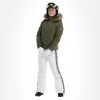 Almgwand, Stongerhohe Skijacke Damen Olive Grau, Grün -Icepeak Geschaft almgwand stongerhohe aa jas gevoerd dames olive grijs groen 22almgw117v3 BI 01