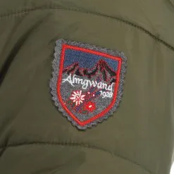 Almgwand, Stongerhohe Skijacke Damen Olive Grau, Grün -Icepeak Geschaft almgwand stongerhohe aa jas gevoerd dames olive grijs groen 22almgw117v3 BI 14