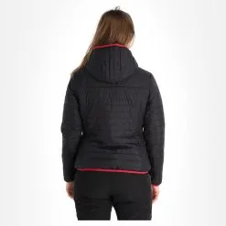 Almgwand, Weihnachtsegg Daunenjacke Damen Berry Schwarz -Icepeak Geschaft almgwand weihnachtsegg aa jas gevoerd dames berry zwart 22almgw116v2 BI 03