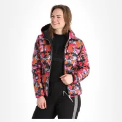 Almgwand, Weihnachtsegg Daunenjacke Damen Berry Schwarz -Icepeak Geschaft almgwand weihnachtsegg aa jas gevoerd dames berry zwart 22almgw116v2 BI 07