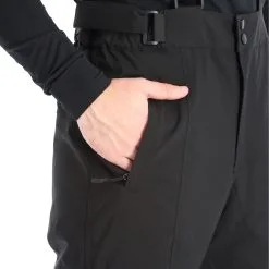 Deluni, Challenger Skihose Kurzes Modell Unisex Schwarz -Icepeak Geschaft ba18delw70a bi 010 2