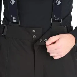 Deluni, Challenger Skihose Kurzes Modell Unisex Schwarz -Icepeak Geschaft ba18delw70a bi 07 2