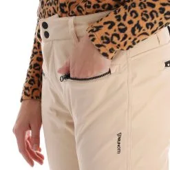 Brunotti, Coldlake-N Softshell Skihose Damen Canvas Beige -Icepeak Geschaft brunotti coldlake n bc skibroek softshell dames canvas beige 22bruno131v3 BI 08