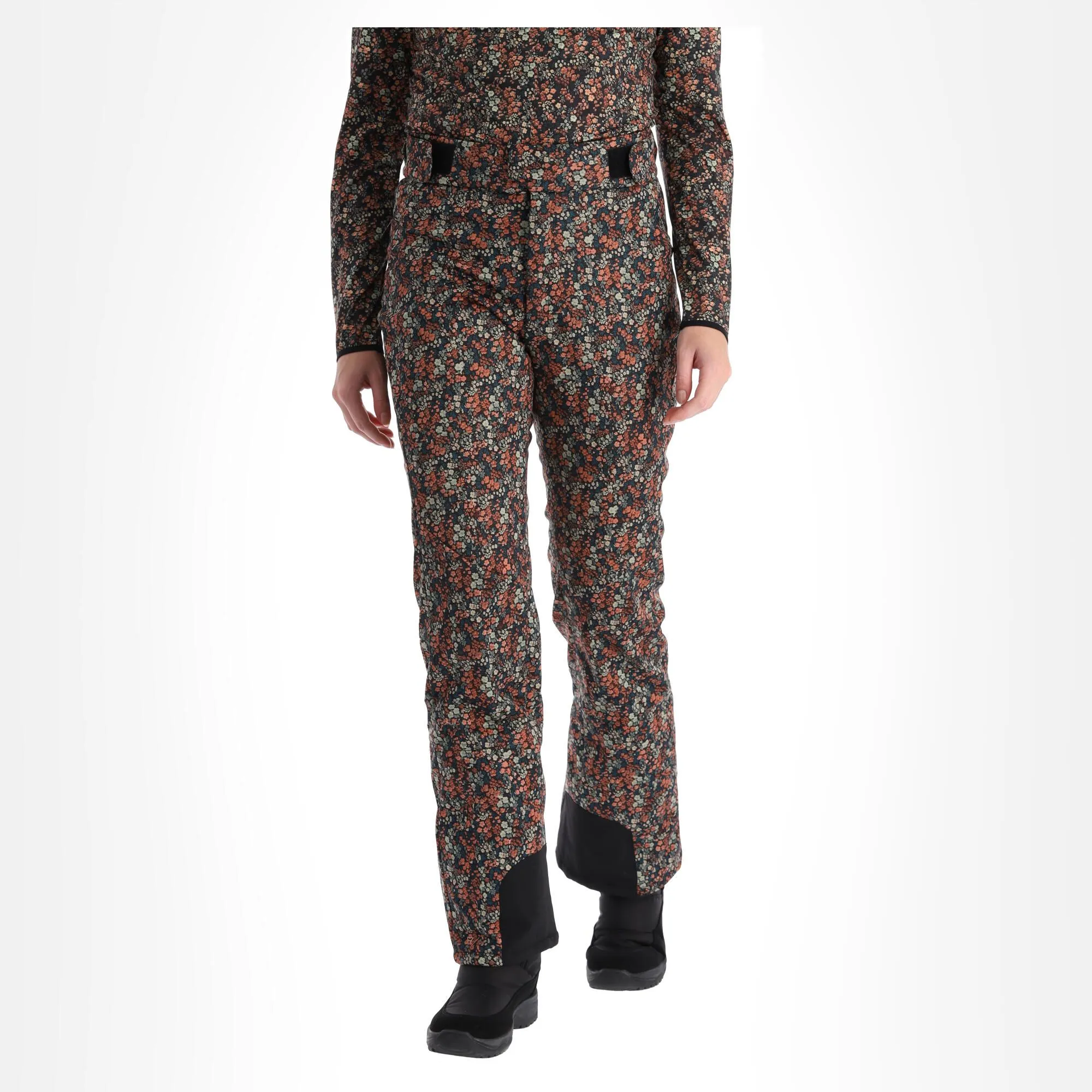 Brunotti, Sunpeak-Flower Softshell Skihose Damen Hazel Braun 4 Brunotti, Sunpeak-Flower Softshell Skihose Damen Hazel Braun – Bild 2