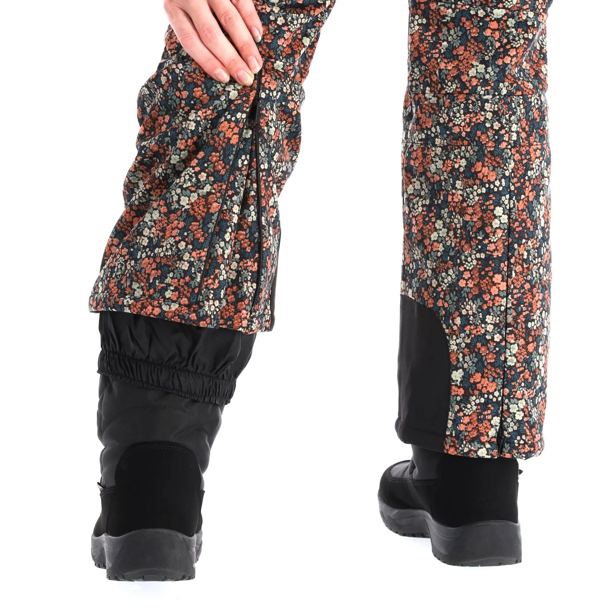 Brunotti, Sunpeak-Flower Softshell Skihose Damen Hazel Braun 9 Brunotti, Sunpeak-Flower Softshell Skihose Damen Hazel Braun – Bild 7