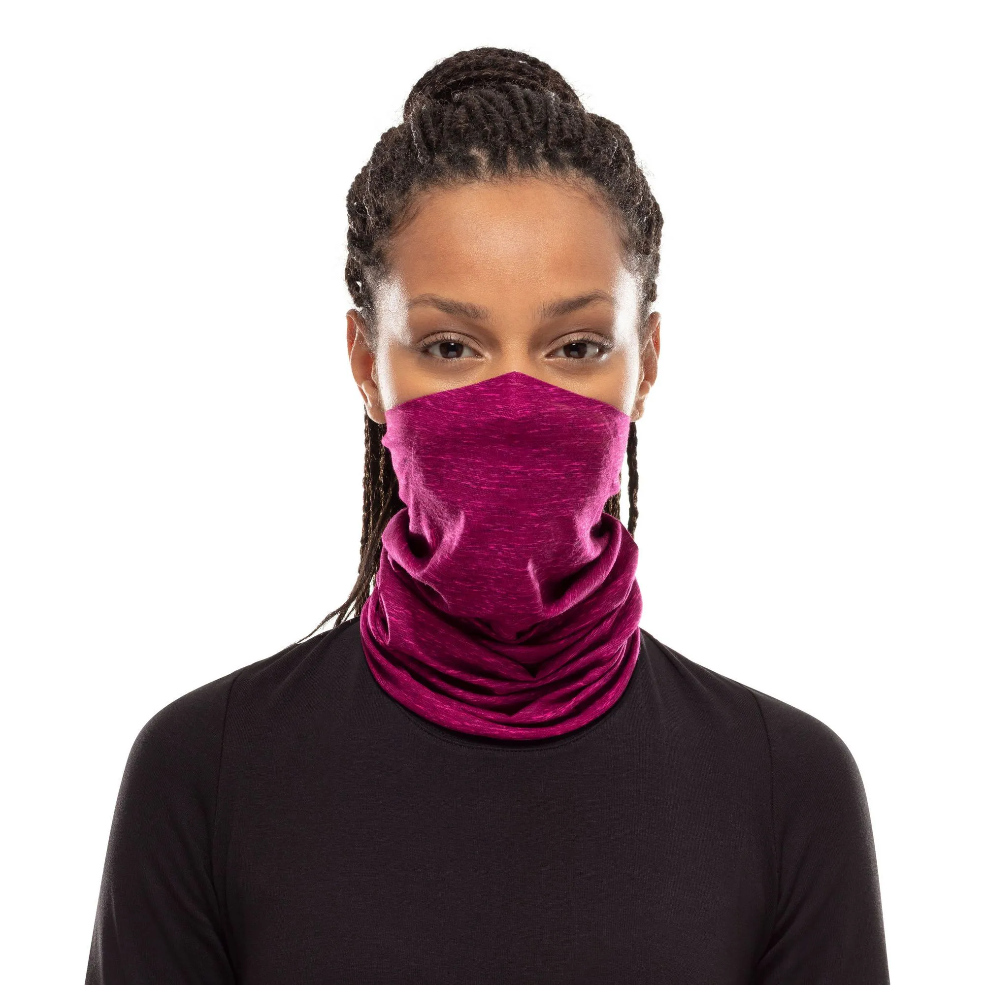 Buff, Filter Tube Schal Unisex Pump Heather Rosa 7 Buff, Filter Tube Schal Unisex Pump Heather Rosa – Bild 5