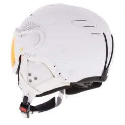 Cairn, Helios Photochromic Skihelm Mit Visier Unisex Mat Weiß -Icepeak Geschaft cairn helios photochromic oa vizierhelmen unisex mat wit 22cairn127v2 BI 02