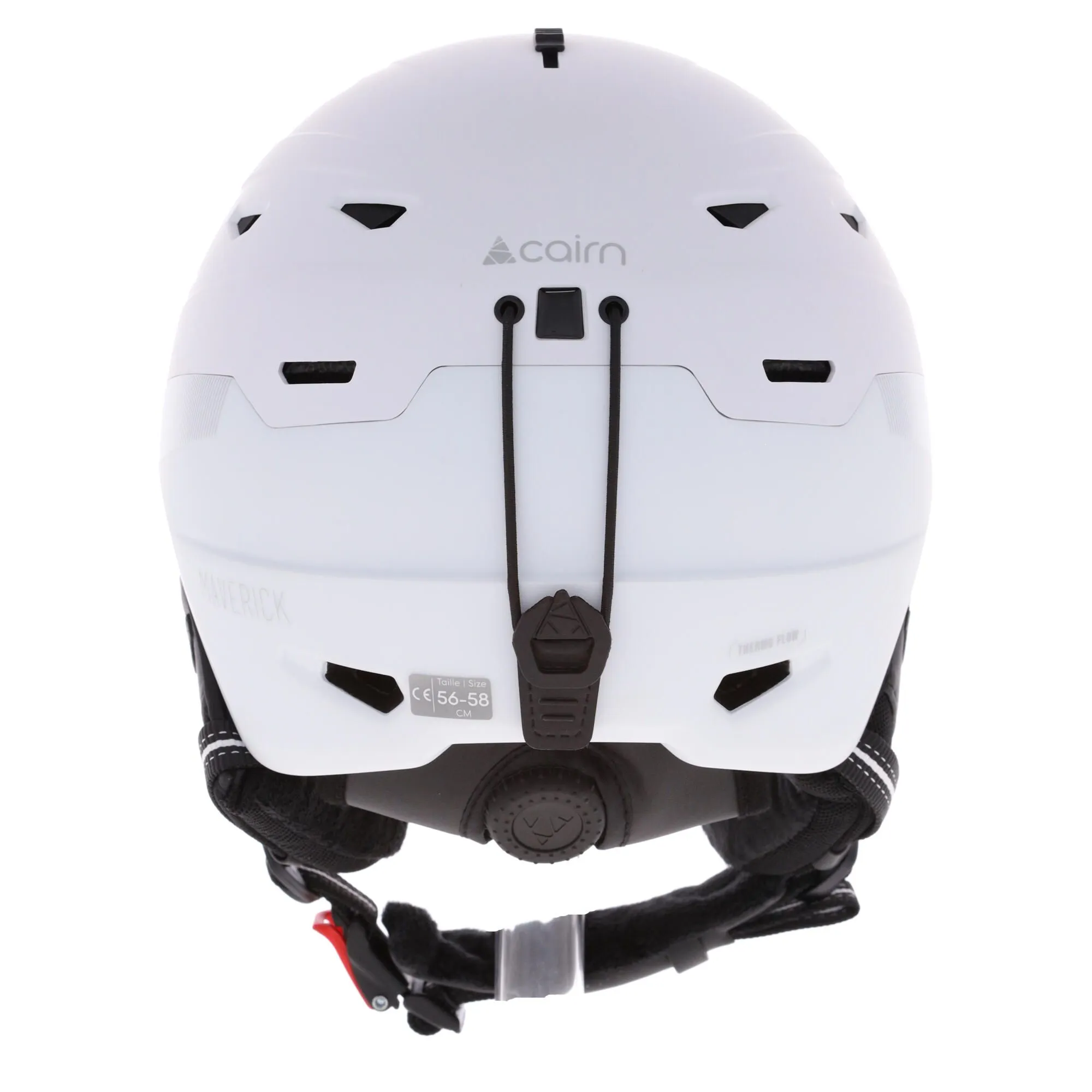 Cairn, Maverick Skihelm Unisex Mat Weiß 5 Cairn, Maverick Skihelm Unisex Mat Weiß – Bild 3