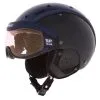 Casco, Sp-6 Visor Skihelm Mit Visier Unisex Navy Blau, Schwarz