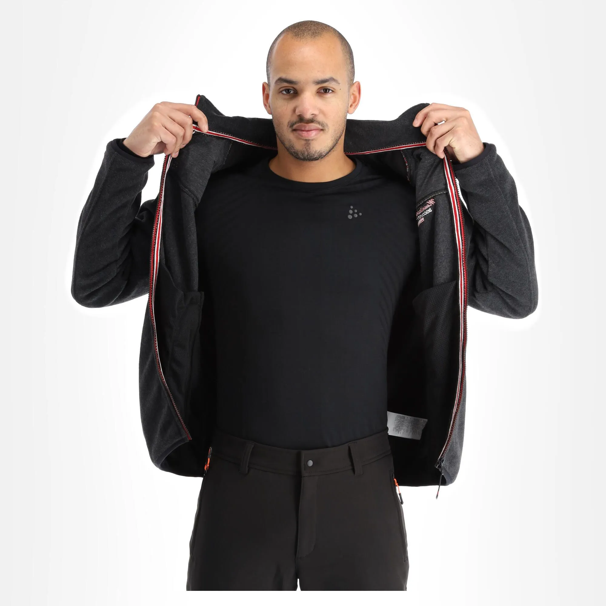 CMP, 31H3567 Jacke Herren Carbone Schwarz 7 CMP, 31H3567 Jacke Herren Carbone Schwarz – Bild 5