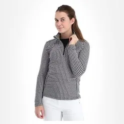 CMP, 31L1026 Pullover Damen Schwarz, Weiß -Icepeak Geschaft cmp 31l1026 ga ski pully dames zwart GA21cmp111a BI 02