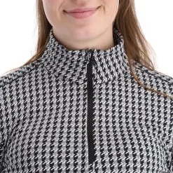 CMP, 31L1026 Pullover Damen Schwarz, Weiß -Icepeak Geschaft cmp 31l1026 ga ski pully dames zwart GA21cmp111a BI 05