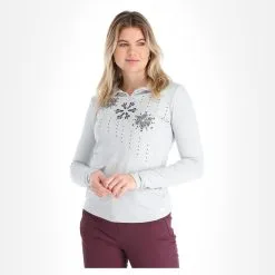 CMP, 31L1056 Jacke Damen Ice Melange Weiß -Icepeak Geschaft cmp 31l1056 ea vest dames ice melange wit 22cmpxx115v3 BI 02