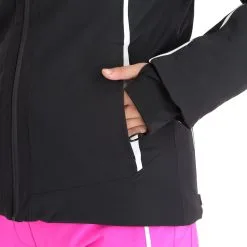 CMP, 31W0036 Skijacke Damen Schwarz -Icepeak Geschaft cmp 31w0036 aa jas gevoerd dames zwart 22cmpxx116v1 BI 08