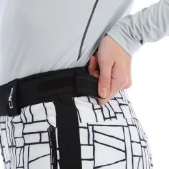 CMP, 31W0046 Skihose Damen Schwarz, Weiß -Icepeak Geschaft cmp 31w0046 ba skibroek gevoerd dames wit zwart 22cmpxx117v1 BI 06