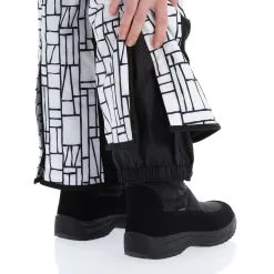 CMP, 31W0046 Skihose Damen Schwarz, Weiß -Icepeak Geschaft cmp 31w0046 ba skibroek gevoerd dames wit zwart 22cmpxx117v1 BI 07