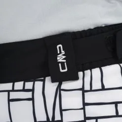 CMP, 31W0046 Skihose Damen Schwarz, Weiß -Icepeak Geschaft cmp 31w0046 ba skibroek gevoerd dames wit zwart 22cmpxx117v1 BI 09