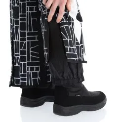 CMP, 31W0046 Skihose Damen Schwarz, Weiß -Icepeak Geschaft cmp 31w0046 ba skibroek gevoerd dames wit zwart 22cmpxx117v2 BI 07