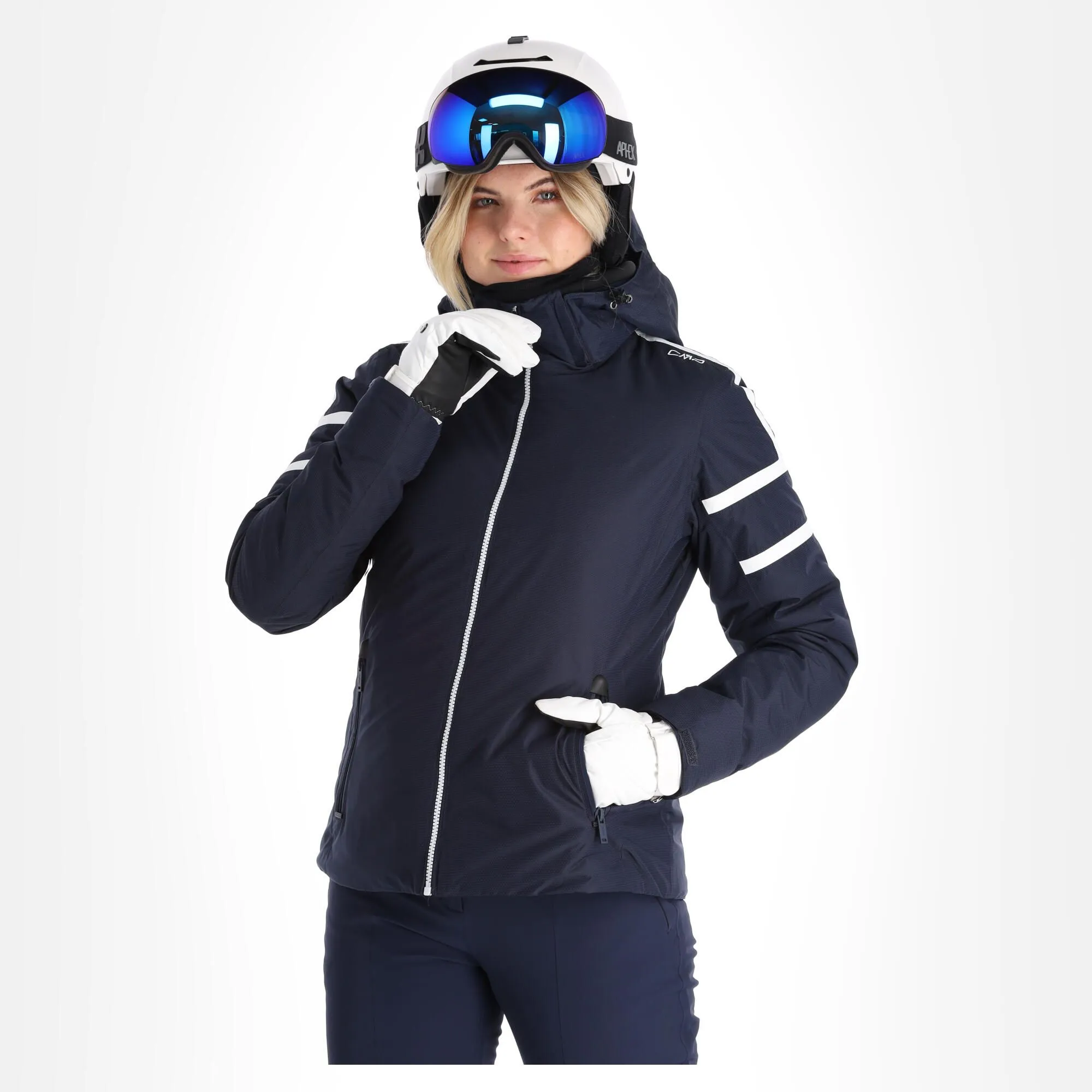 CMP, 31W0056 Skijacke Damen Blau 4 CMP, 31W0056 Skijacke Damen Blau – Bild 2