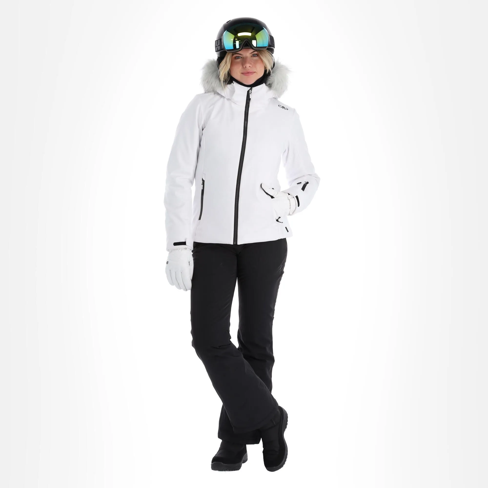 CMP, 31W0196F Skijacke Damen Weiß 3 CMP, 31W0196F Skijacke Damen Weiß