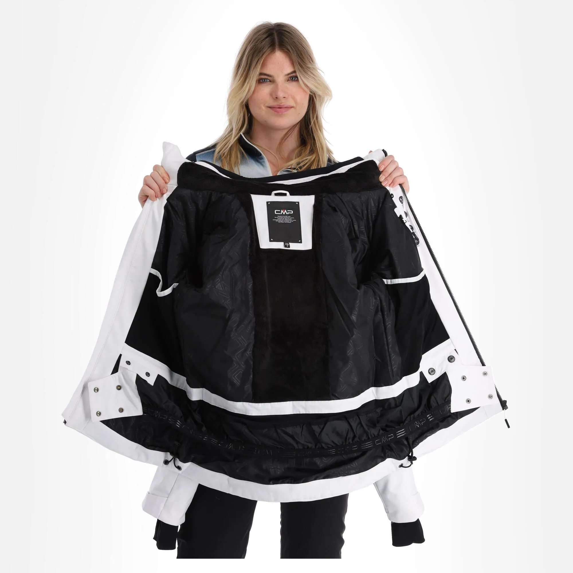 CMP, 31W0196F Skijacke Damen Weiß 8 CMP, 31W0196F Skijacke Damen Weiß – Bild 6
