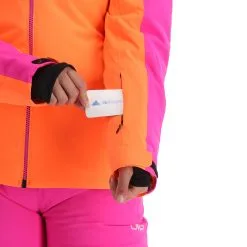 CMP, 31W0216 Skijacke Damen Flamingo Fluo Orange -Icepeak Geschaft cmp 31w0216 aa jas gevoerd dames flamingo fluo oranje 22cmpxx125v5 BI 08
