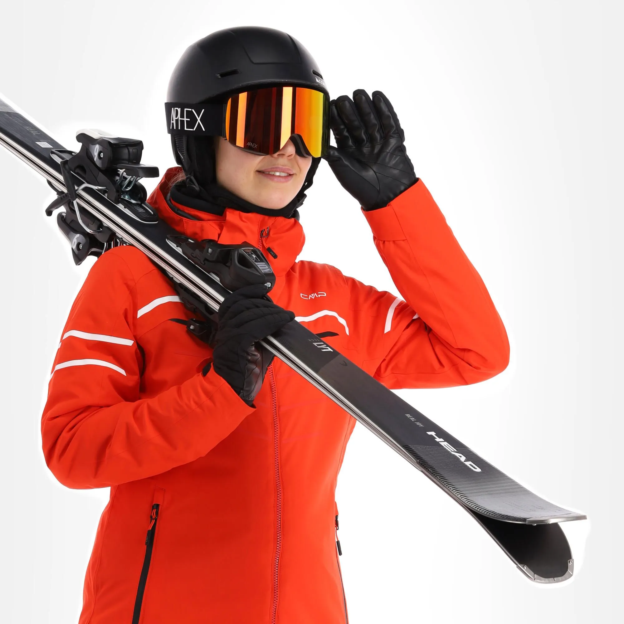 CMP, 31W0216 Skijacke Damen Grenadine Rot 7 CMP, 31W0216 Skijacke Damen Grenadine Rot – Bild 5