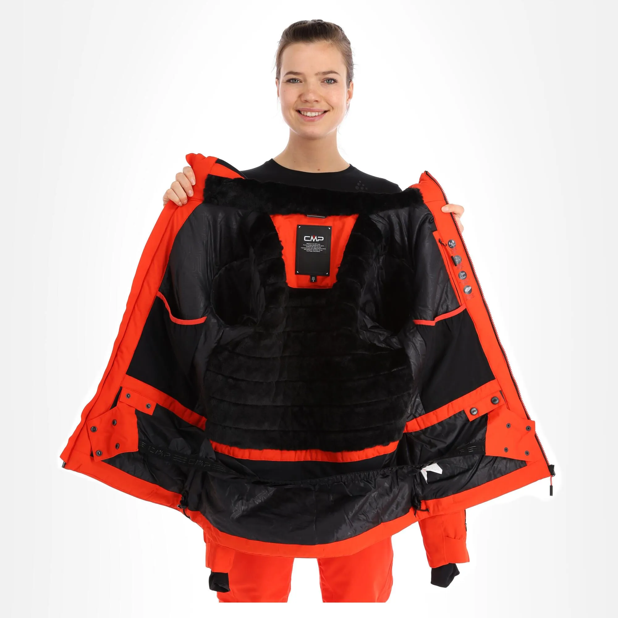 CMP, 31W0216 Skijacke Damen Grenadine Rot 8 CMP, 31W0216 Skijacke Damen Grenadine Rot – Bild 6
