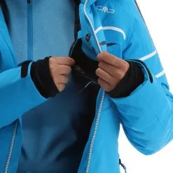 CMP, 31W0216 Skijacke Damen Turquioise Blau -Icepeak Geschaft cmp 31w0216 aa jas gevoerd dames turquioise blauw 22cmpxx125v3 BI 12