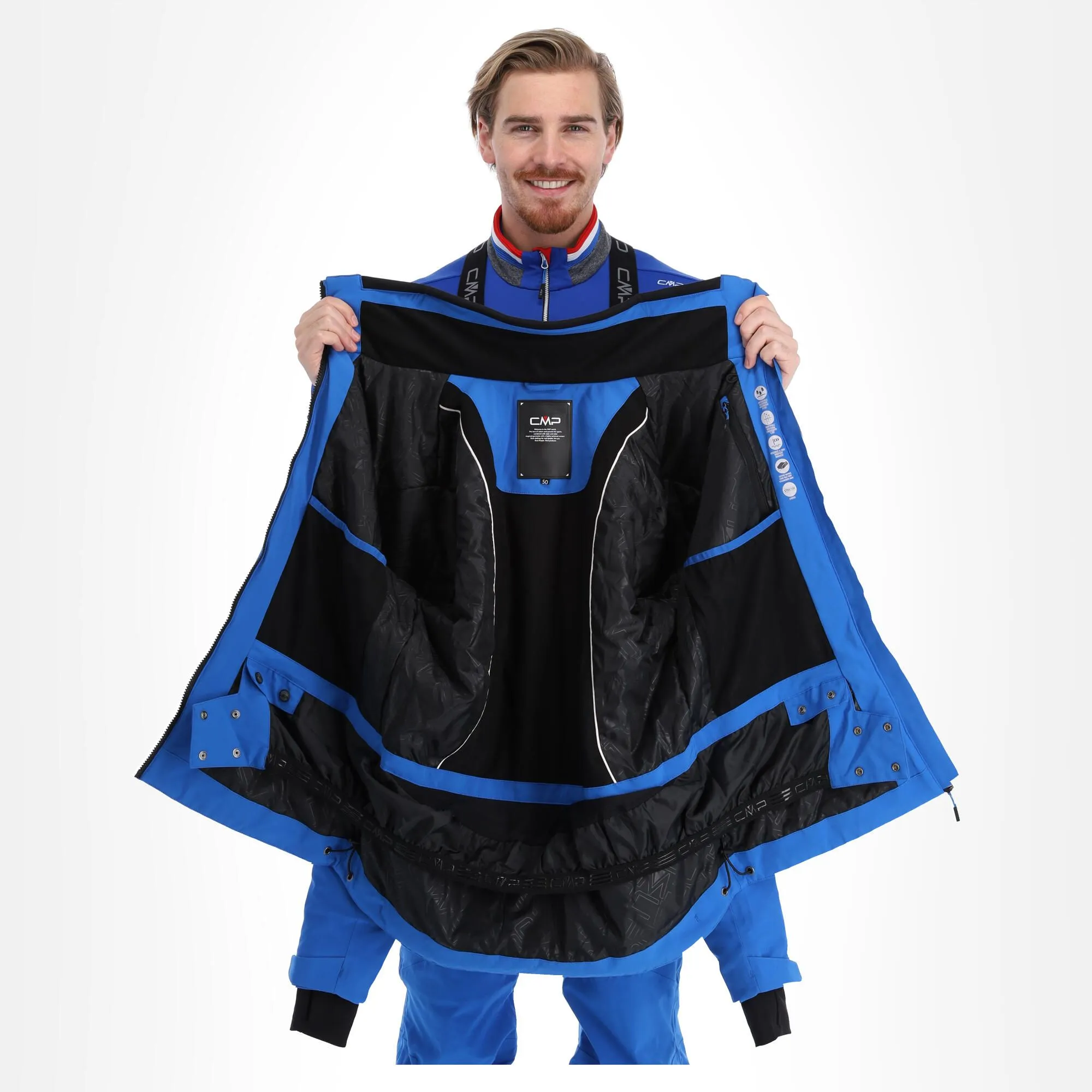CMP, 31W0307 Skijacke Herren Royal Blau 8 CMP, 31W0307 Skijacke Herren Royal Blau – Bild 6