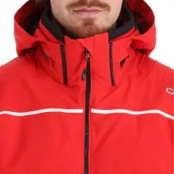 CMP, 31W0317 Skijacke Herren Ferrari Rot -Icepeak Geschaft cmp 31w0317 aa jas gevoerd heren ferrari rood 22cmpxx129v5 BI 07