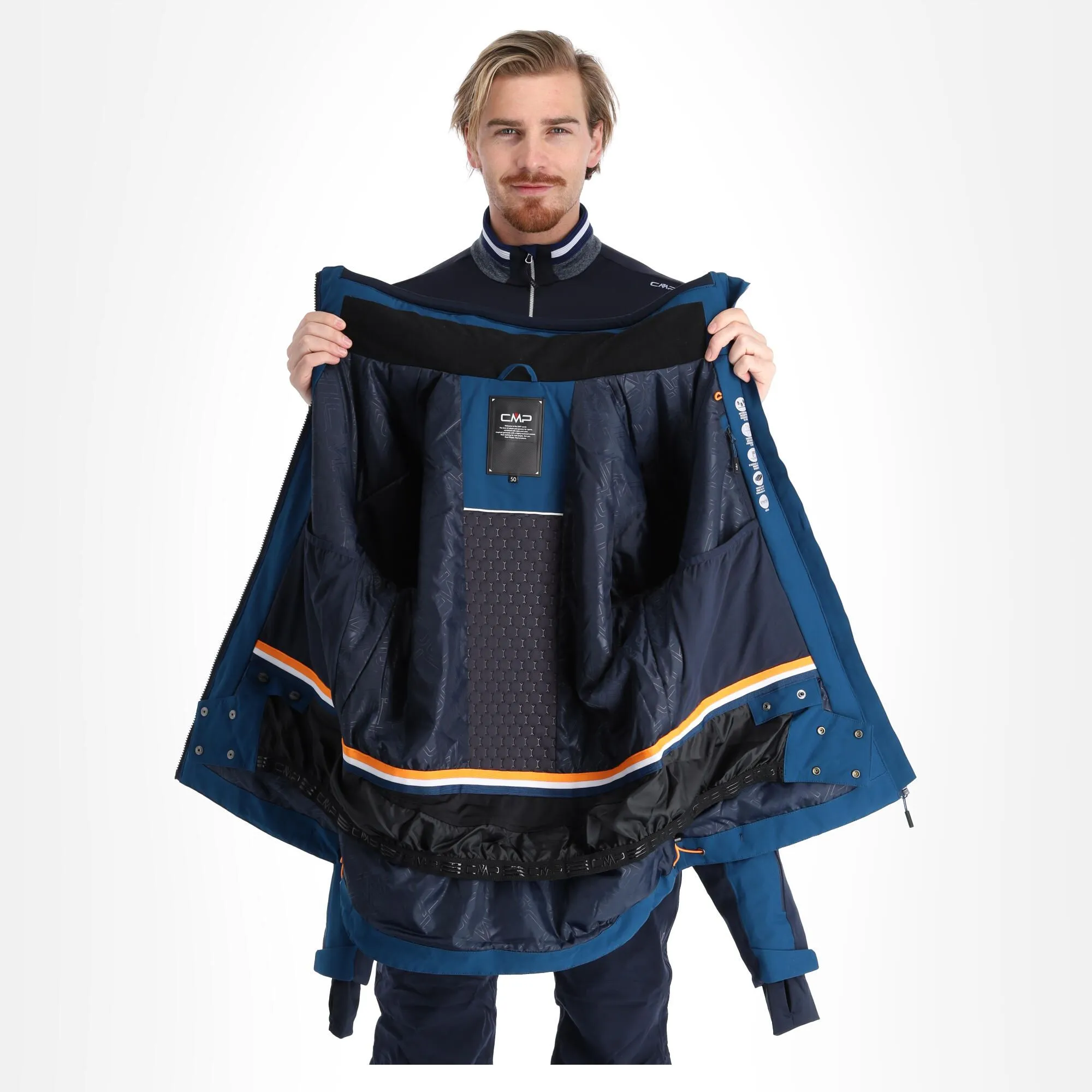 CMP, 31W0317 Skijacke Herren Marine Blau 8 CMP, 31W0317 Skijacke Herren Marine Blau – Bild 6