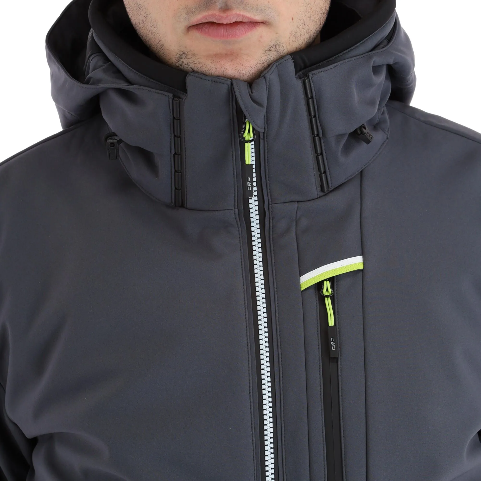 CMP, 32W0157 Skijacke Herren Titanio Grau 13 CMP, 32W0157 Skijacke Herren Titanio Grau – Bild 11