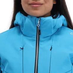 CMP, 32W0226 Skijacke Damen Turquioise Blau -Icepeak Geschaft cmp 32w0226 aa jas gevoerd dames turquioise blauw 22cmpxx143v1 BI 07