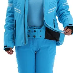 CMP, 32W0226 Skijacke Damen Turquioise Blau -Icepeak Geschaft cmp 32w0226 aa jas gevoerd dames turquioise blauw 22cmpxx143v1 BI 09